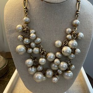 Stella & Dot Daphne Pearl Necklace
